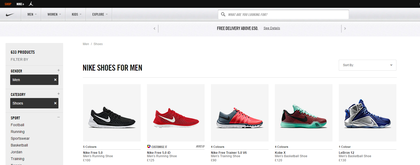 nike store official website